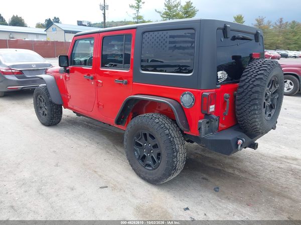 2016 JEEP WRANGLER UNLIMITED WILLYS WHEELER — I3
