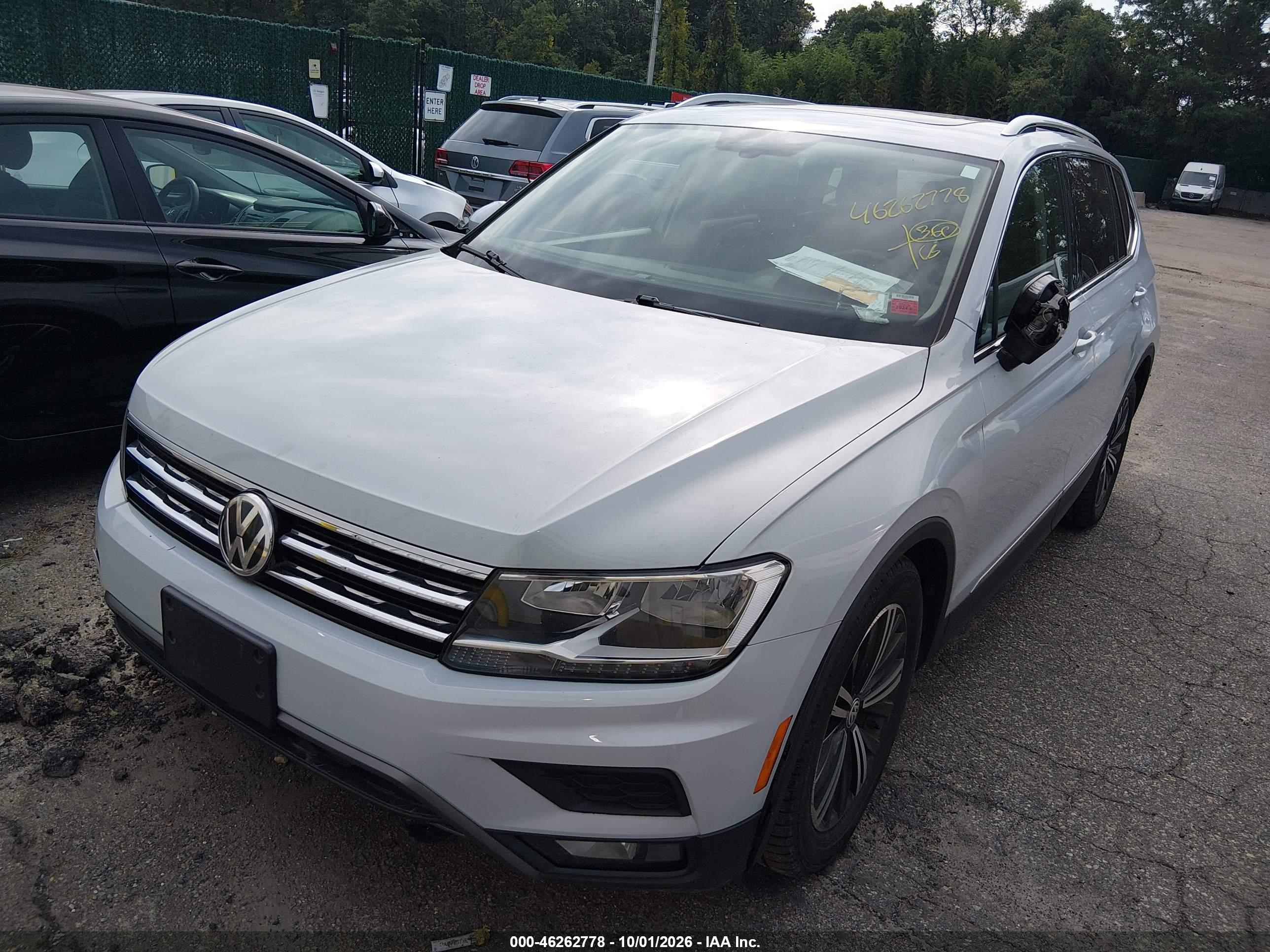 2018 VOLKSWAGEN TIGUAN 2.0T SE/2.0T SEL — I2
