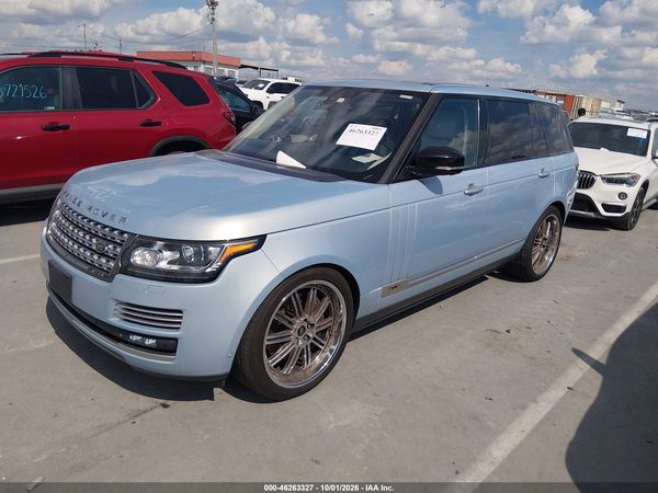 2015 LAND ROVER RANGE ROVER — I2