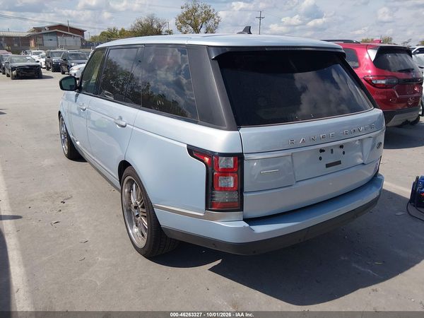 2015 LAND ROVER RANGE ROVER — I3