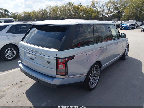 2015 LAND ROVER RANGE ROVER — I4