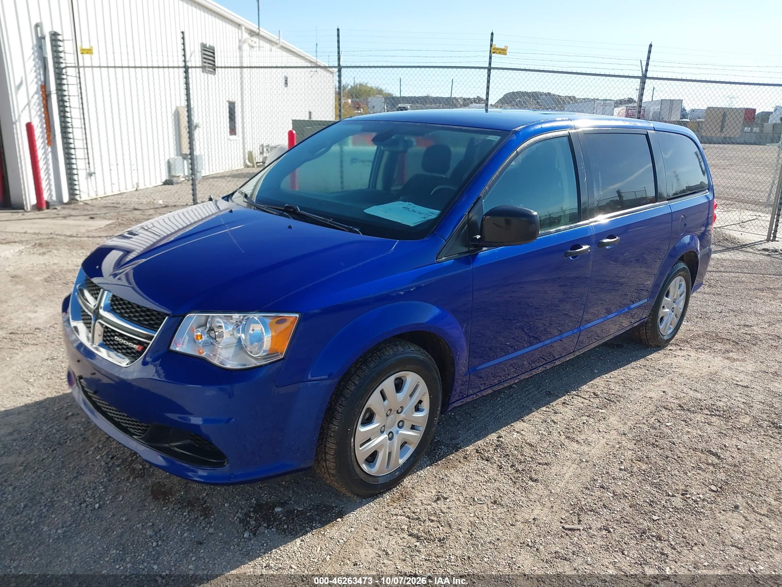 2019 DODGE GRAND CARAVAN SE — I2
