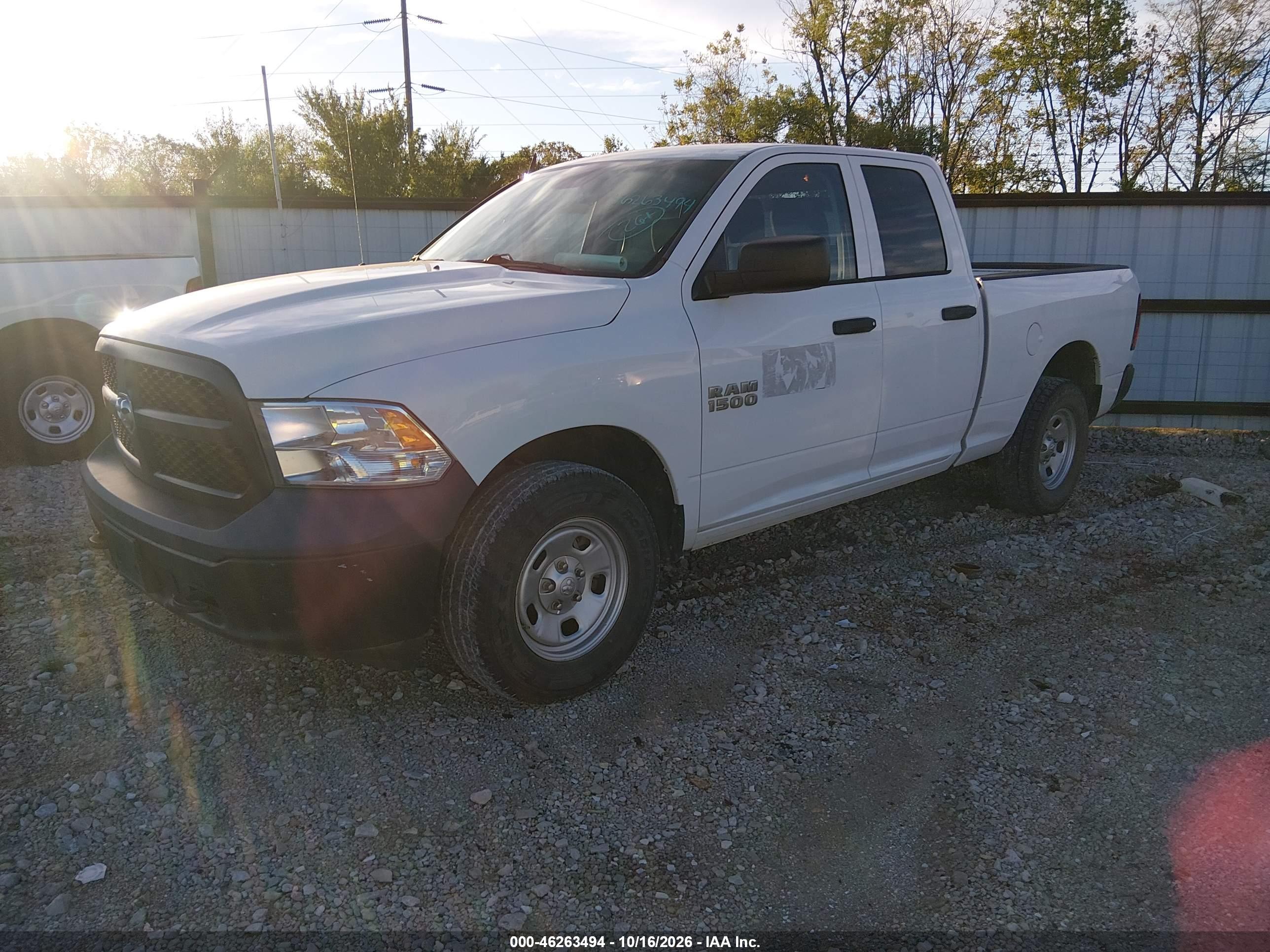 2017 RAM 1500 TRADESMAN  4X4 6'4 BOX — I2