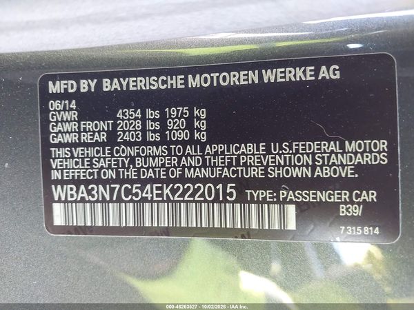 2014 BMW 428I — I9