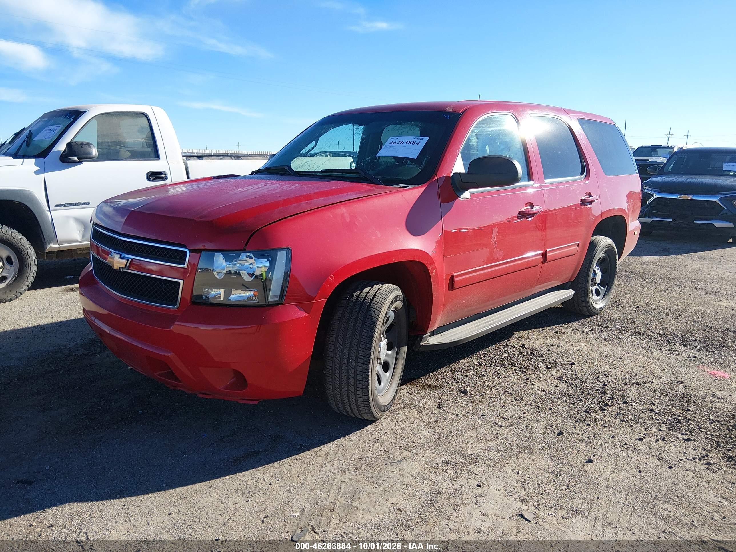 2012 CHEVROLET TAHOE COMMERCIAL FLEET — I2