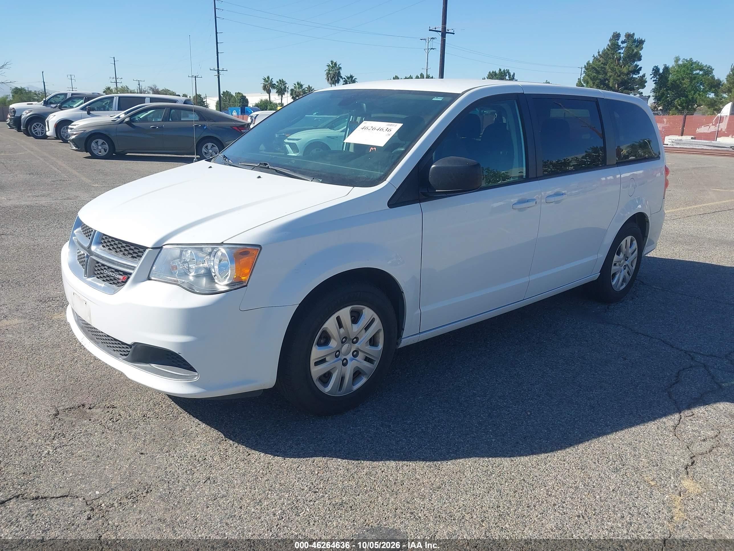 2018 DODGE GRAND CARAVAN SE — I2