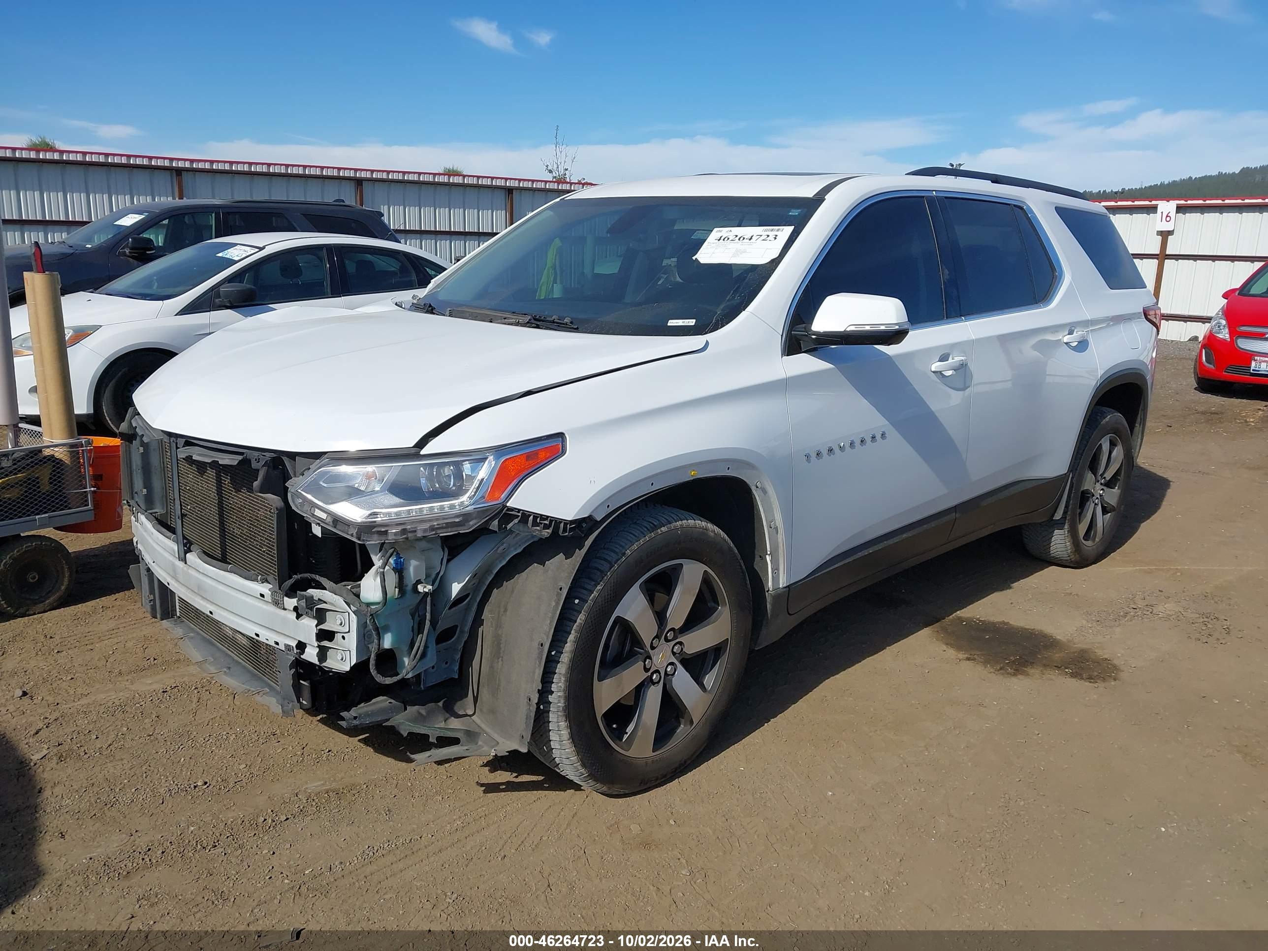 2020 CHEVROLET TRAVERSE AWD LT LEATHER — I2