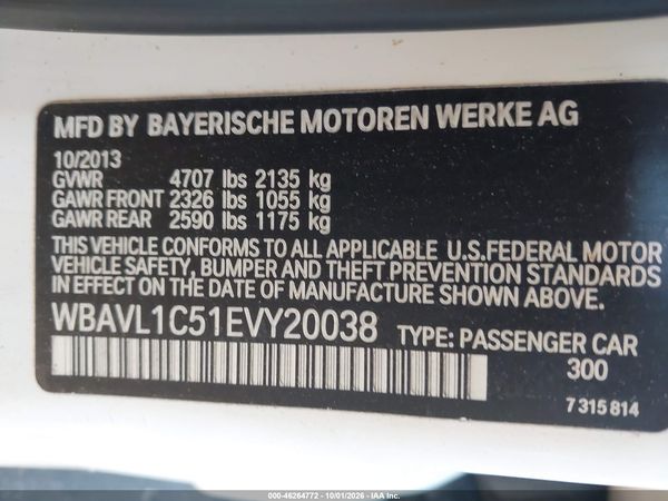 2014 BMW X1 XDRIVE28I — I9