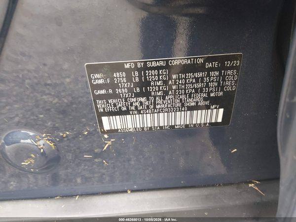2024 SUBARU OUTBACK PREMIUM — I9