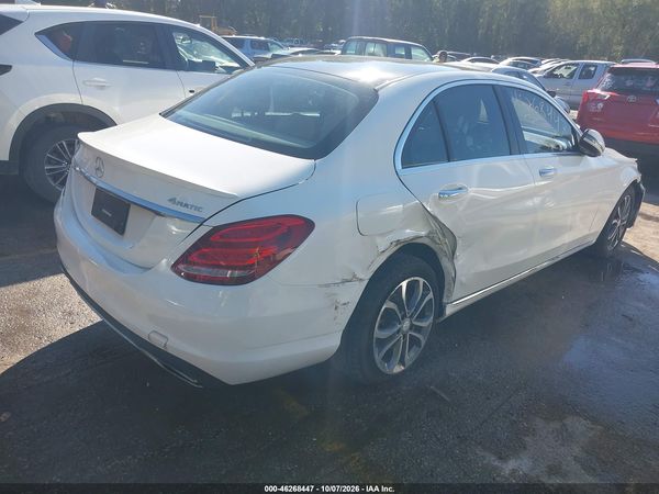 2016 MERCEDES-BENZ C 300 4MATIC — I4