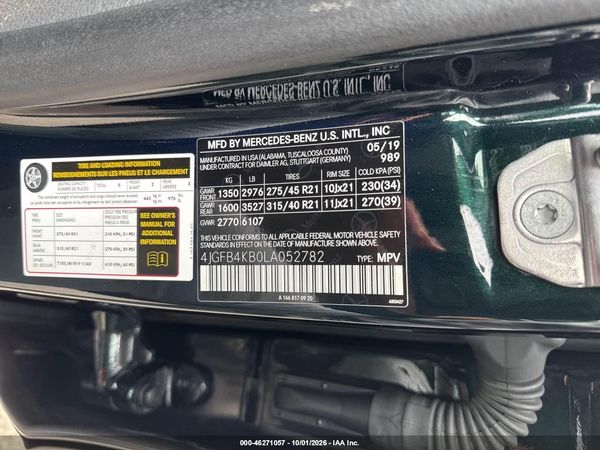 2020 MERCEDES-BENZ GLE 350 4MATIC — I9