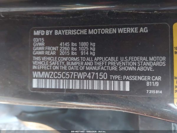 2015 MINI COUNTRYMAN COOPER S — I9