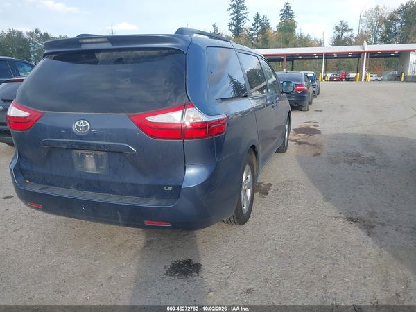 2015 TOYOTA SIENNA LE 8 PASSENGER — I4