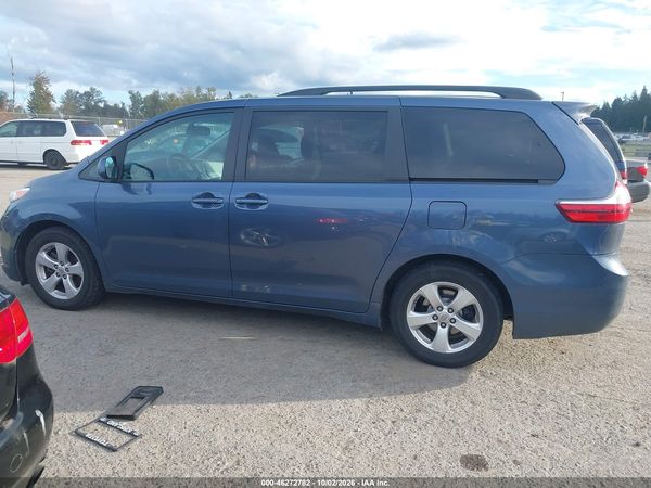 2015 TOYOTA SIENNA LE 8 PASSENGER — I117