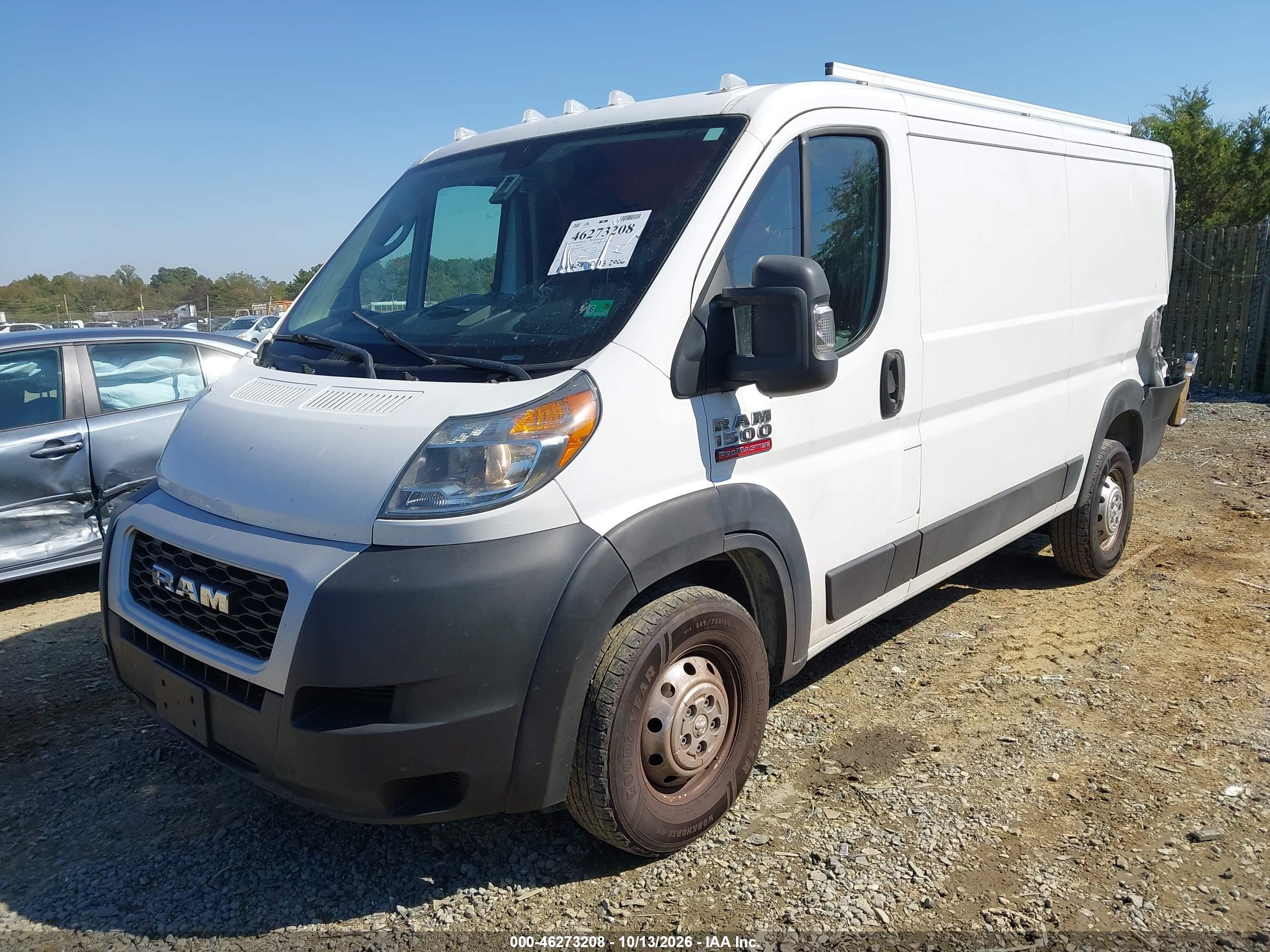 2019 RAM PROMASTER 1500 LOW ROOF 136 WB — I2