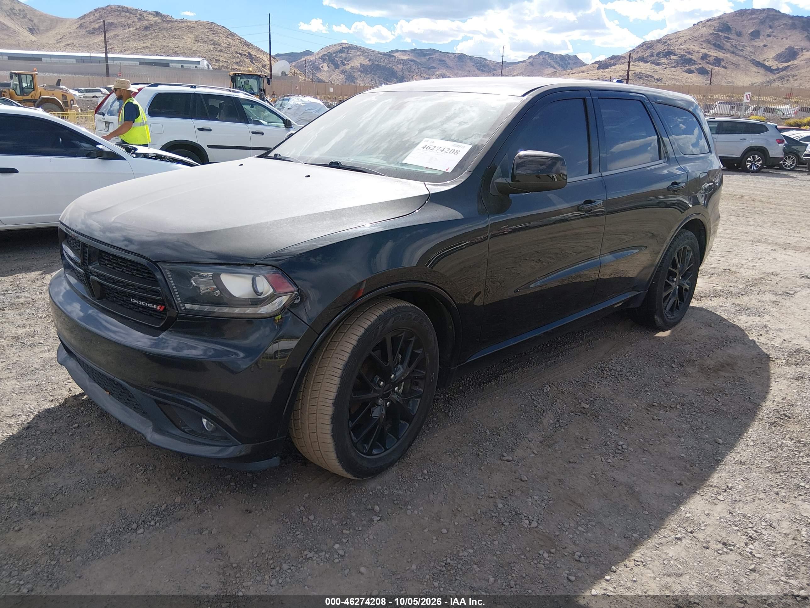 2016 DODGE DURANGO SXT — I2
