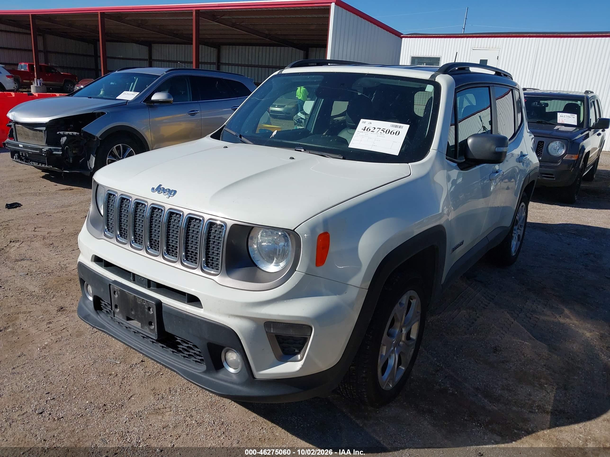 2020 JEEP RENEGADE LIMITED 4X4 — I2