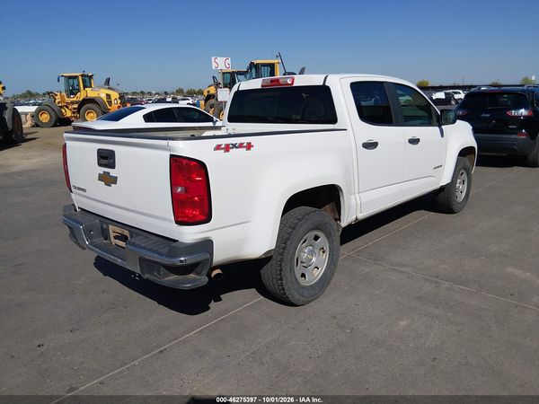 2016 CHEVROLET COLORADO WT — I4