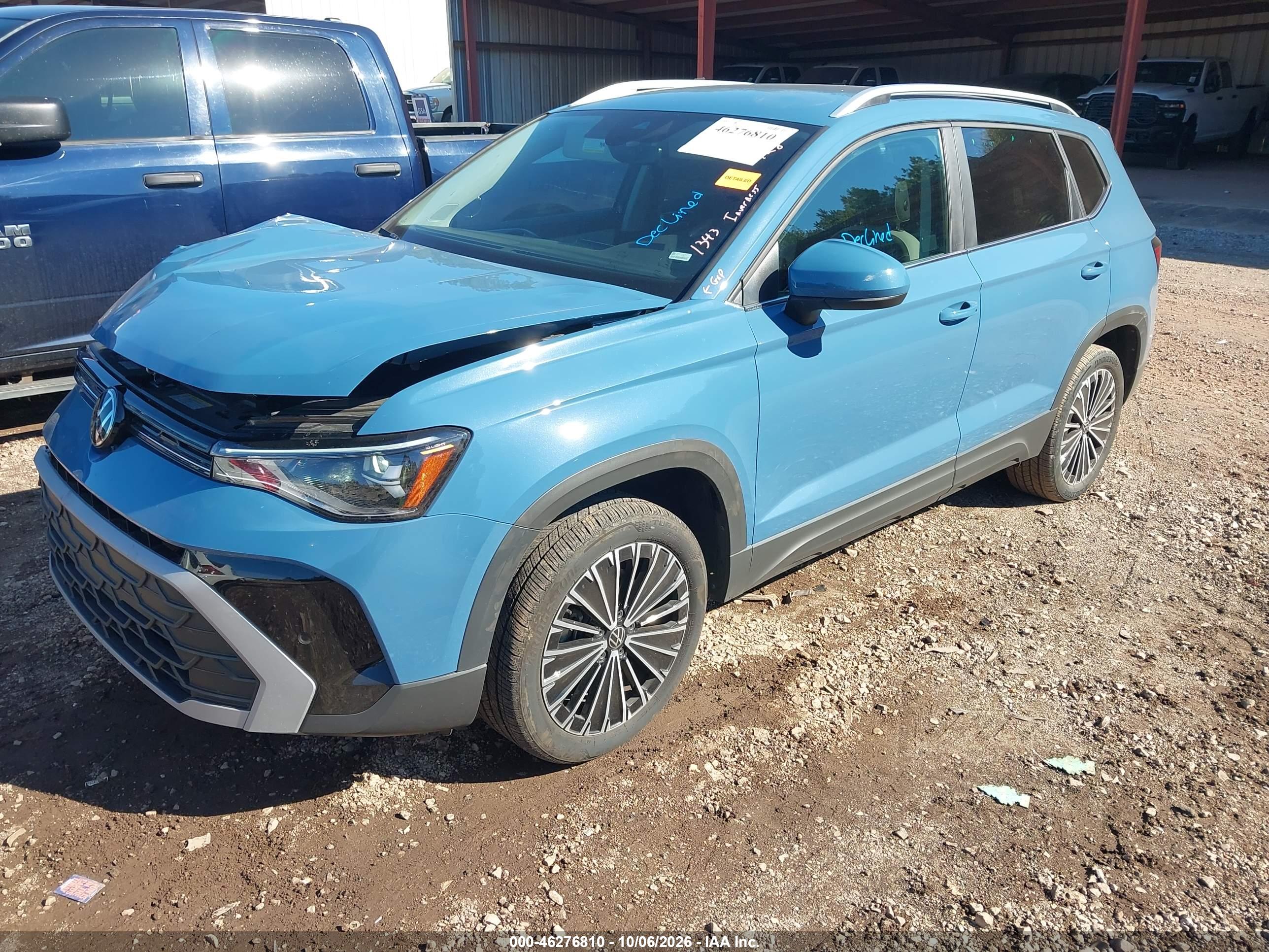 2026 VOLKSWAGEN TAOS SE — I2