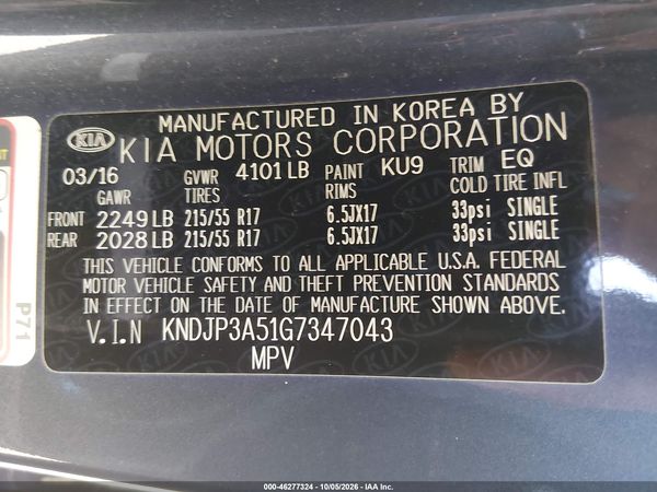 2016 KIA SOUL + — I9