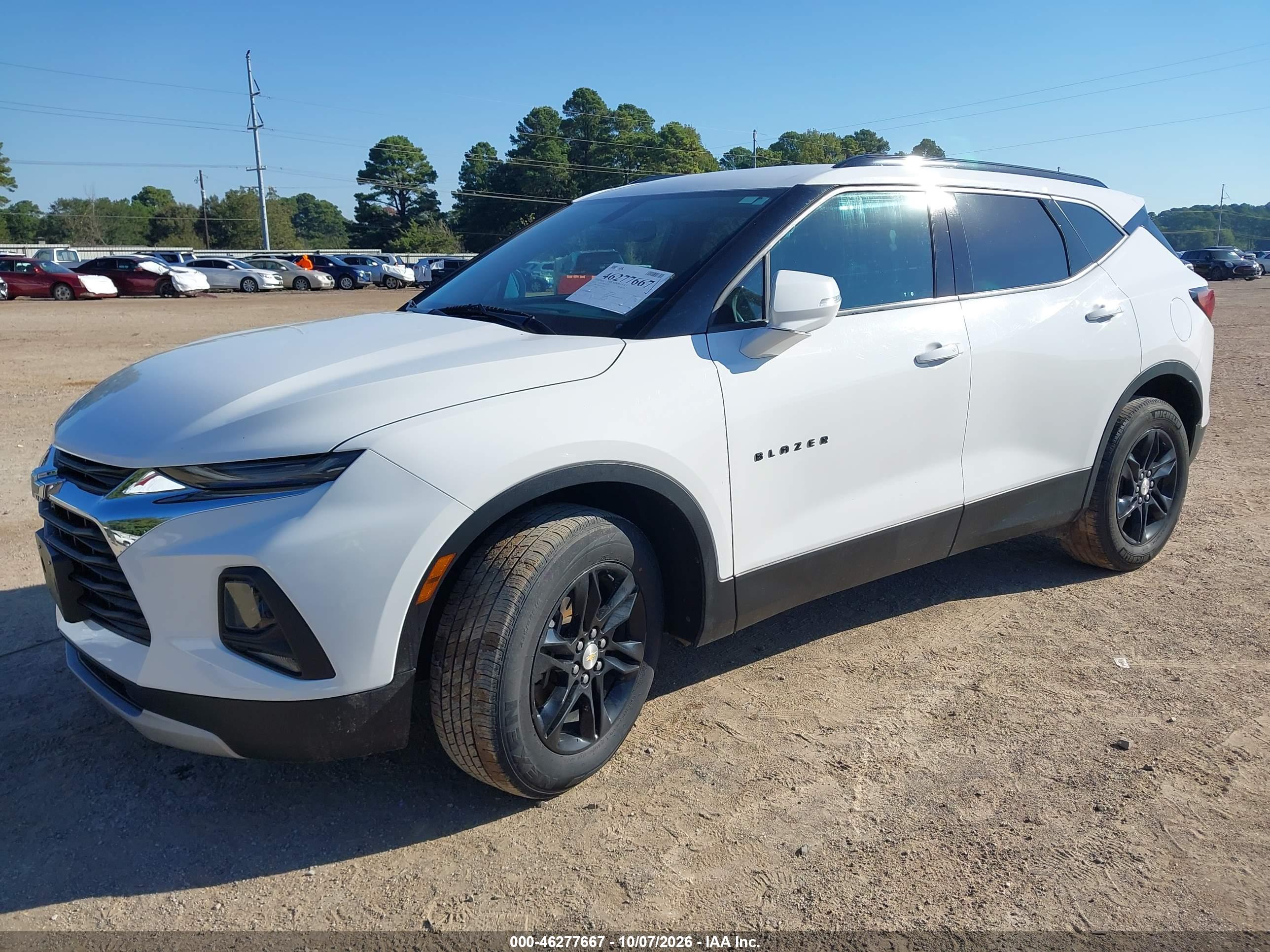 2020 CHEVROLET BLAZER FWD 2LT — I2