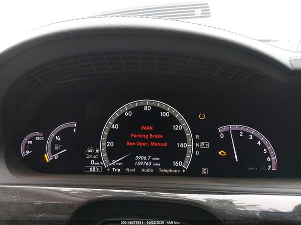 2013 MERCEDES-BENZ S 550 4MATIC — I7