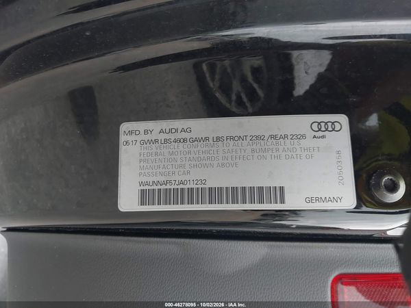 2018 AUDI A5 2.0T PREMIUM — I9