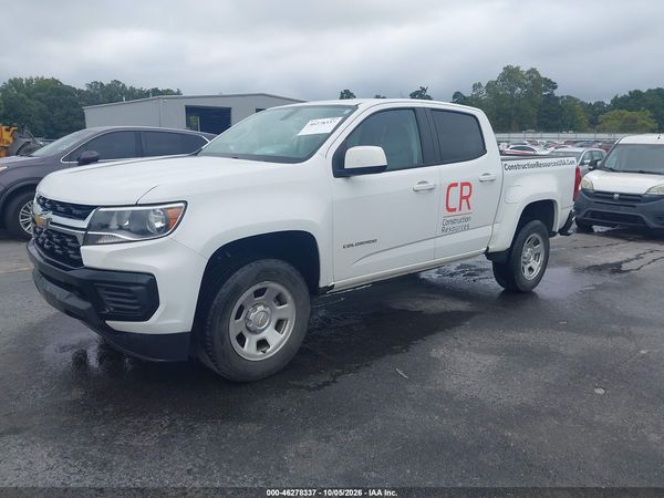 2022 CHEVROLET COLORADO 2WD  SHORT BOX WT — I2