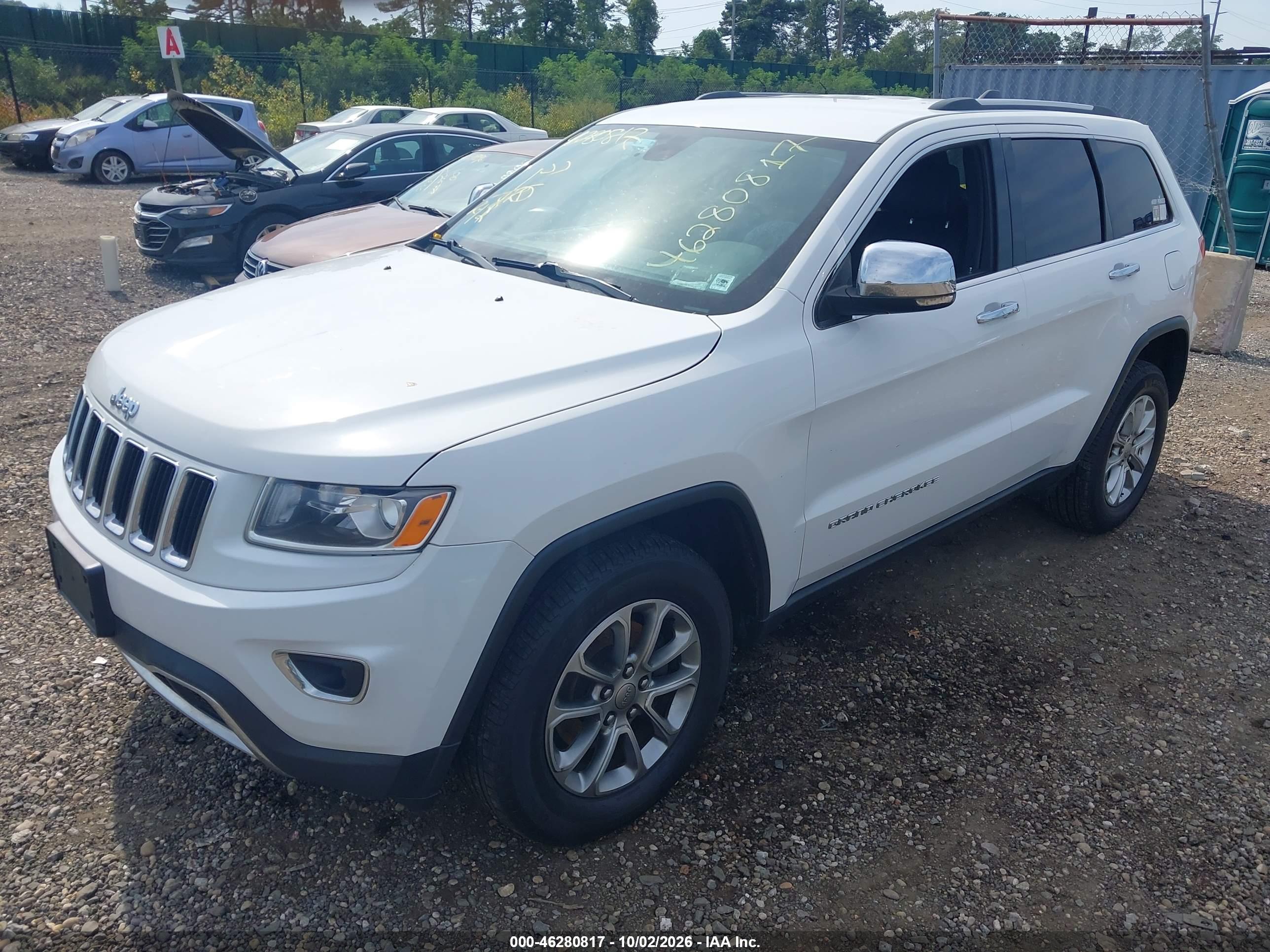 2016 JEEP GRAND CHEROKEE LIMITED — I2