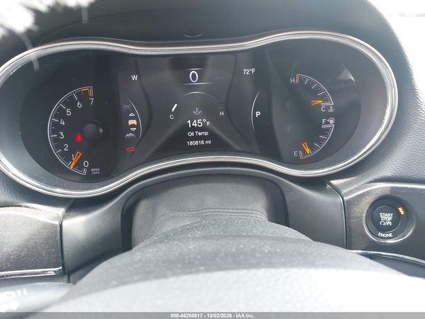 2016 JEEP GRAND CHEROKEE LIMITED — I118