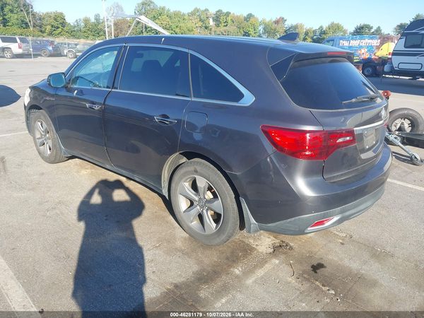 2016 ACURA MDX ACURAWATCH PLUS PACKAGE — I3