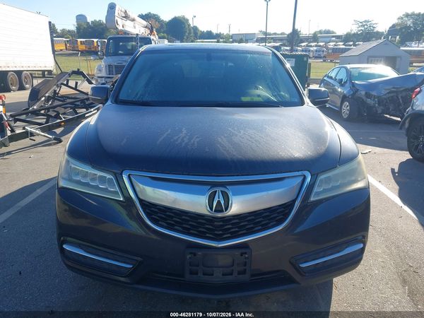 2016 ACURA MDX ACURAWATCH PLUS PACKAGE — I115