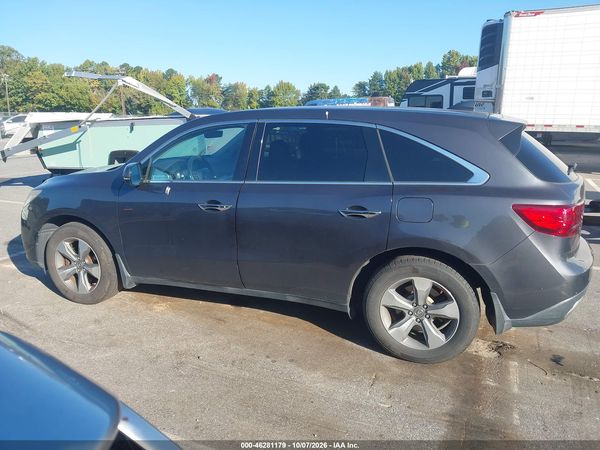 2016 ACURA MDX ACURAWATCH PLUS PACKAGE — I117