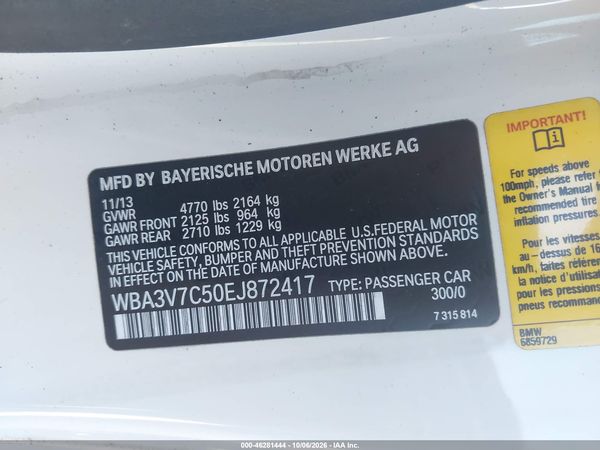 2014 BMW 428I — I9