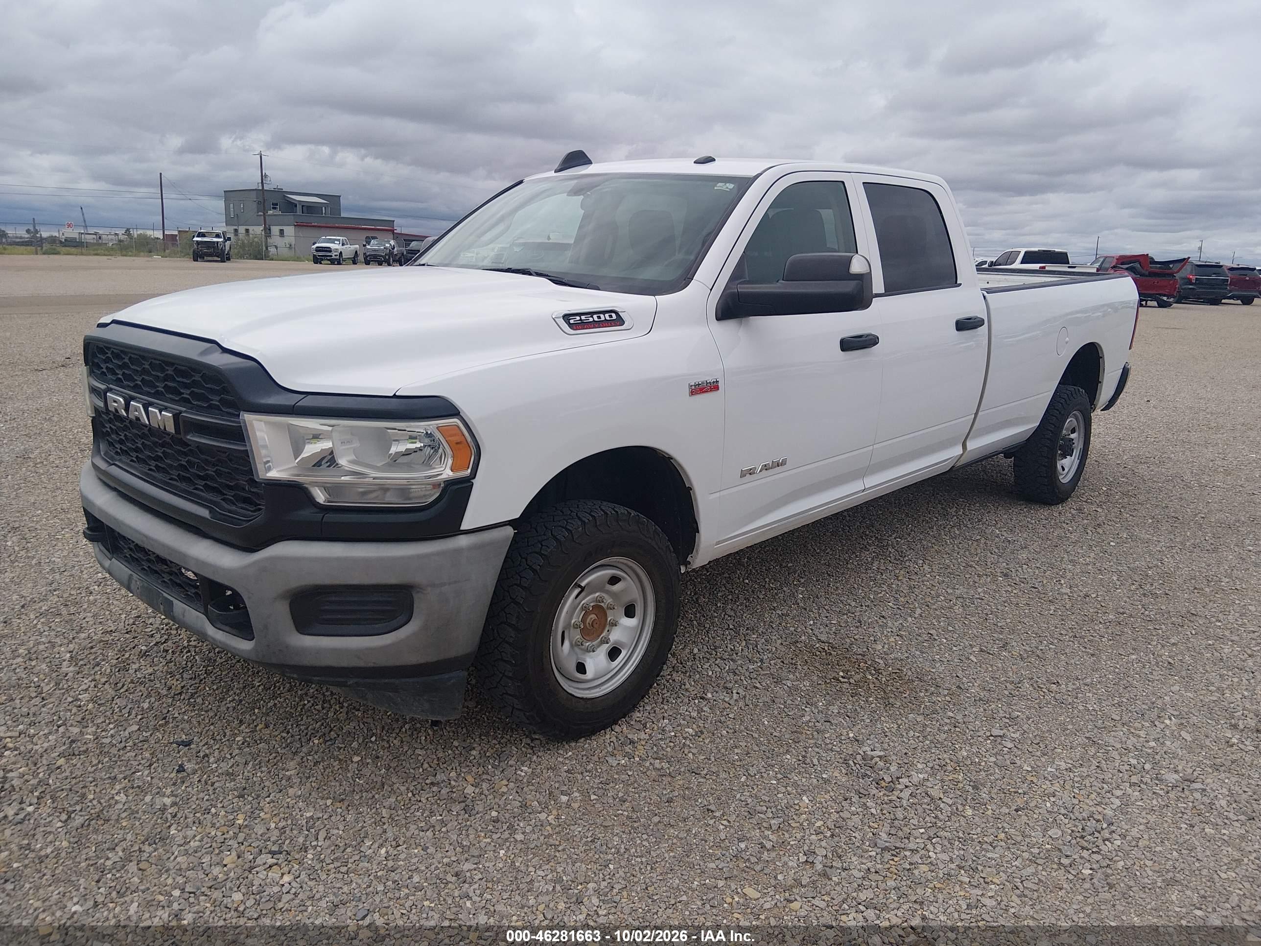 2020 RAM 2500 TRADESMAN  4X4 8' BOX — I2