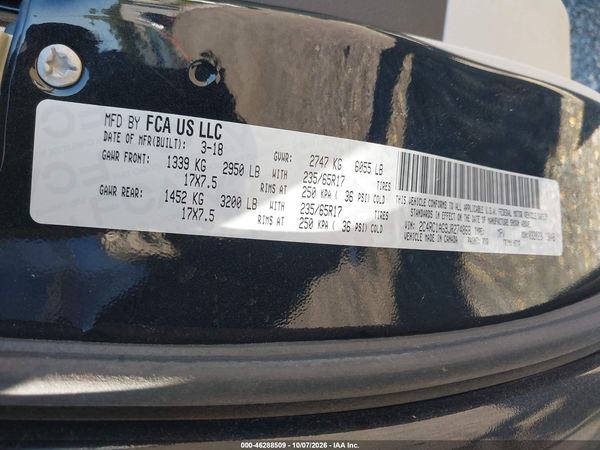 2018 CHRYSLER PACIFICA L — I9