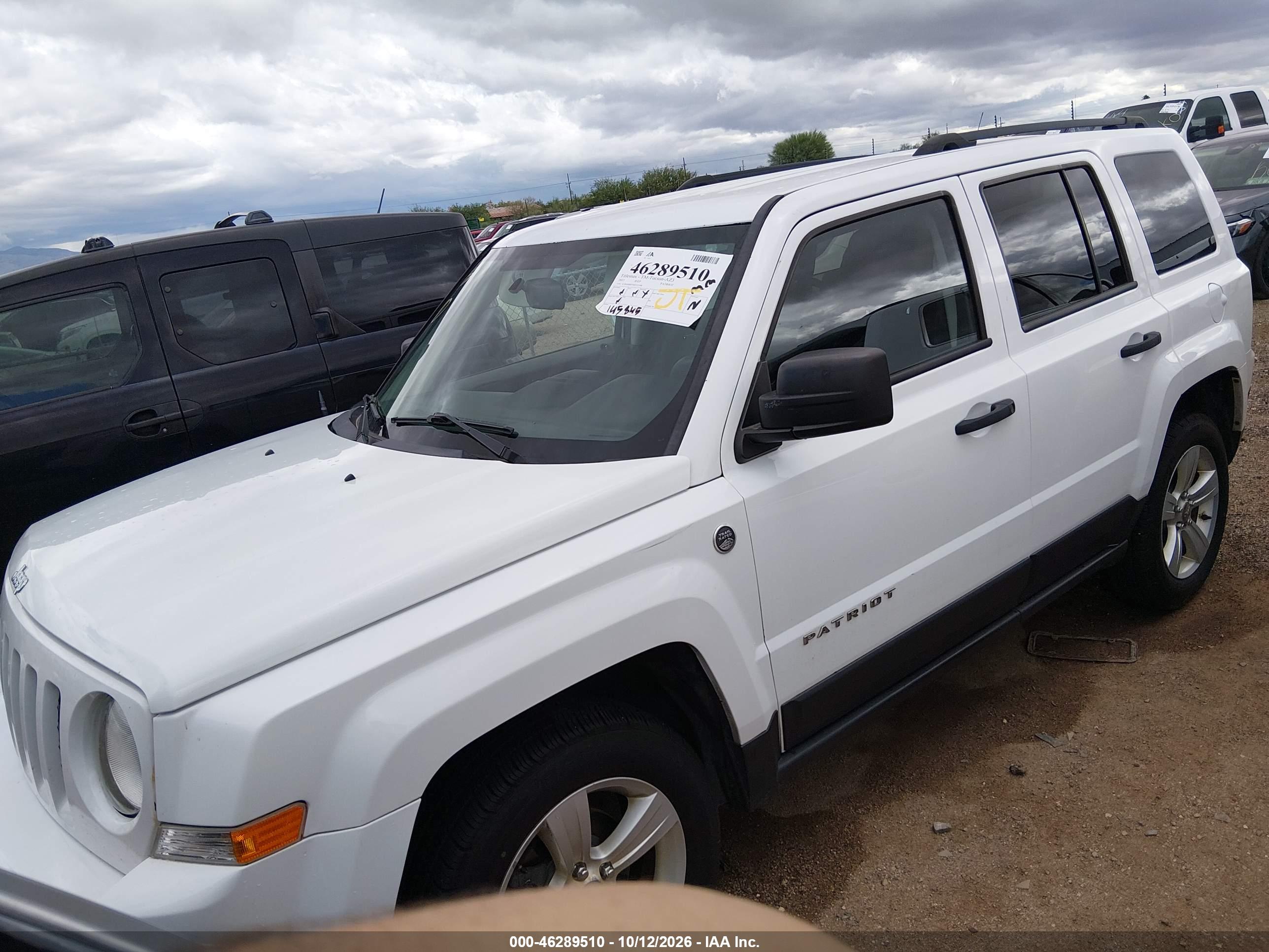 2017 JEEP PATRIOT SPORT — I2