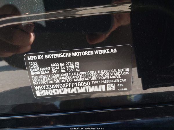 2023 BMW I4 M50 — I9