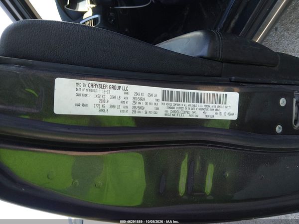 2014 DODGE DURANGO LIMITED — I9