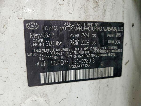 2018 HYUNDAI ELANTRA