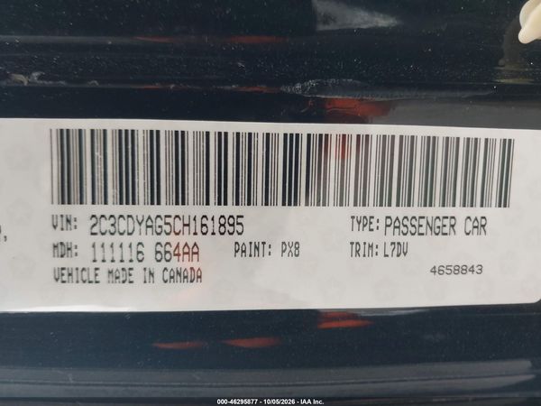 2012 DODGE CHALLENGER SXT — I9