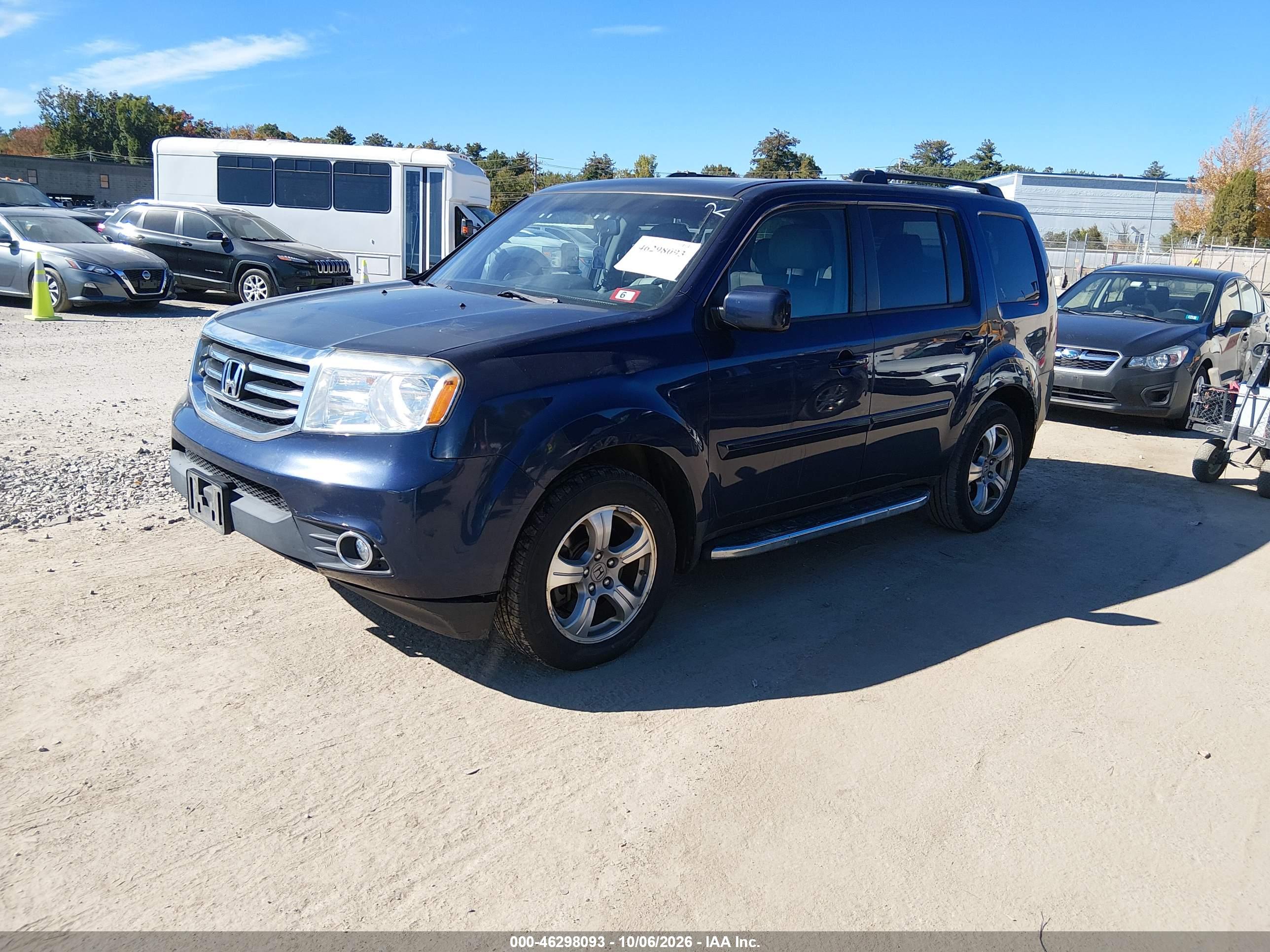 2013 HONDA PILOT EX-L — I2