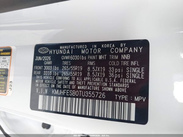 2026 GENESIS GV80 2.5T AWD — I9