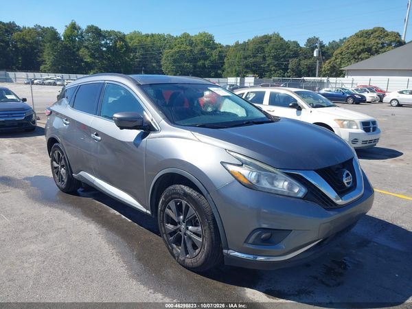 2018 NISSAN MURANO SV — I1