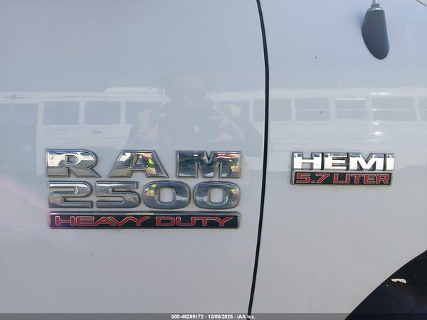 2018 RAM 2500 TRADESMAN  4X4 6'4 BOX — I6