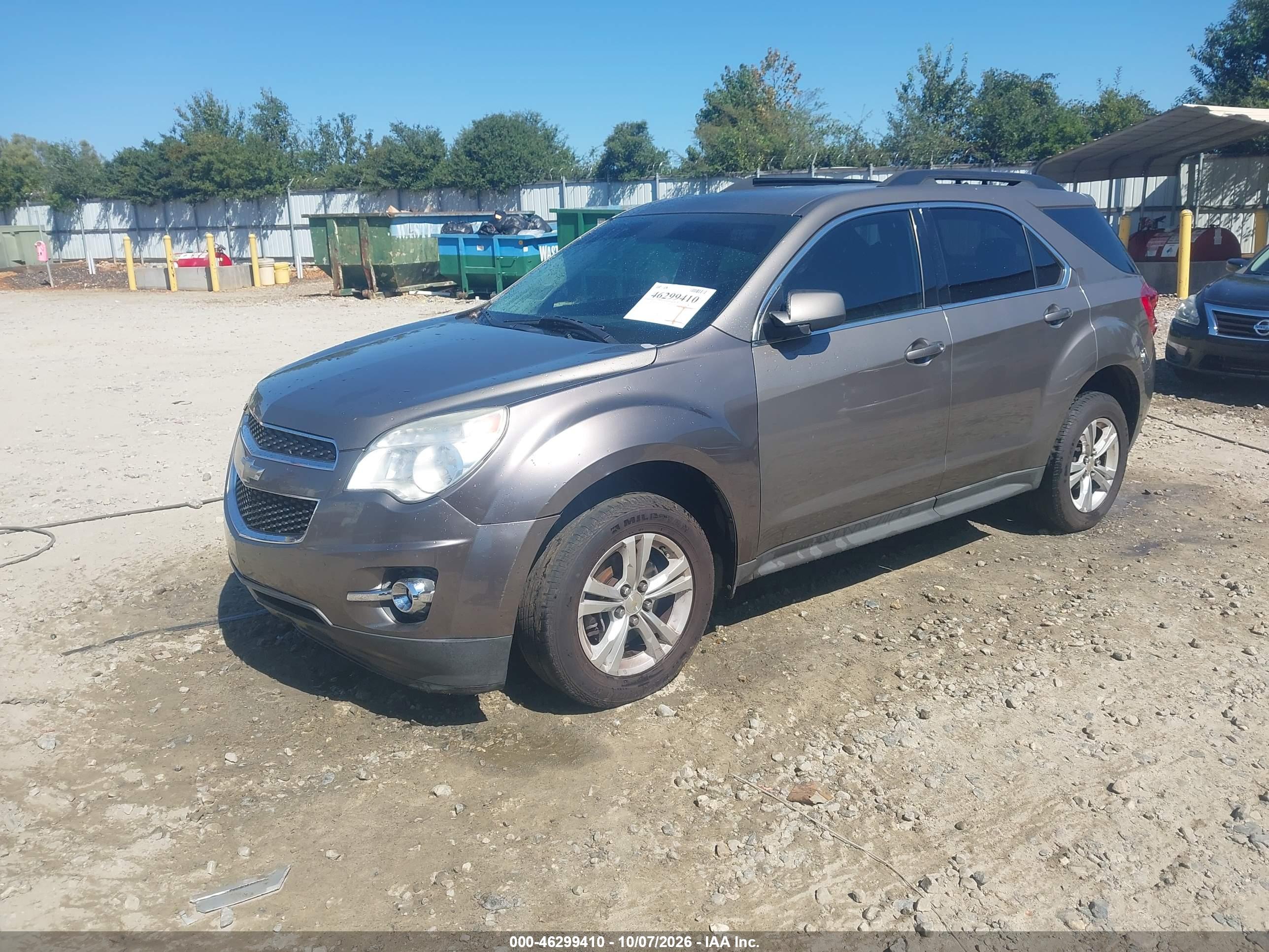 2012 CHEVROLET EQUINOX 2LT — I2