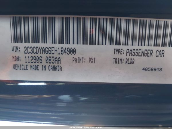 2014 DODGE CHALLENGER SXT — I9