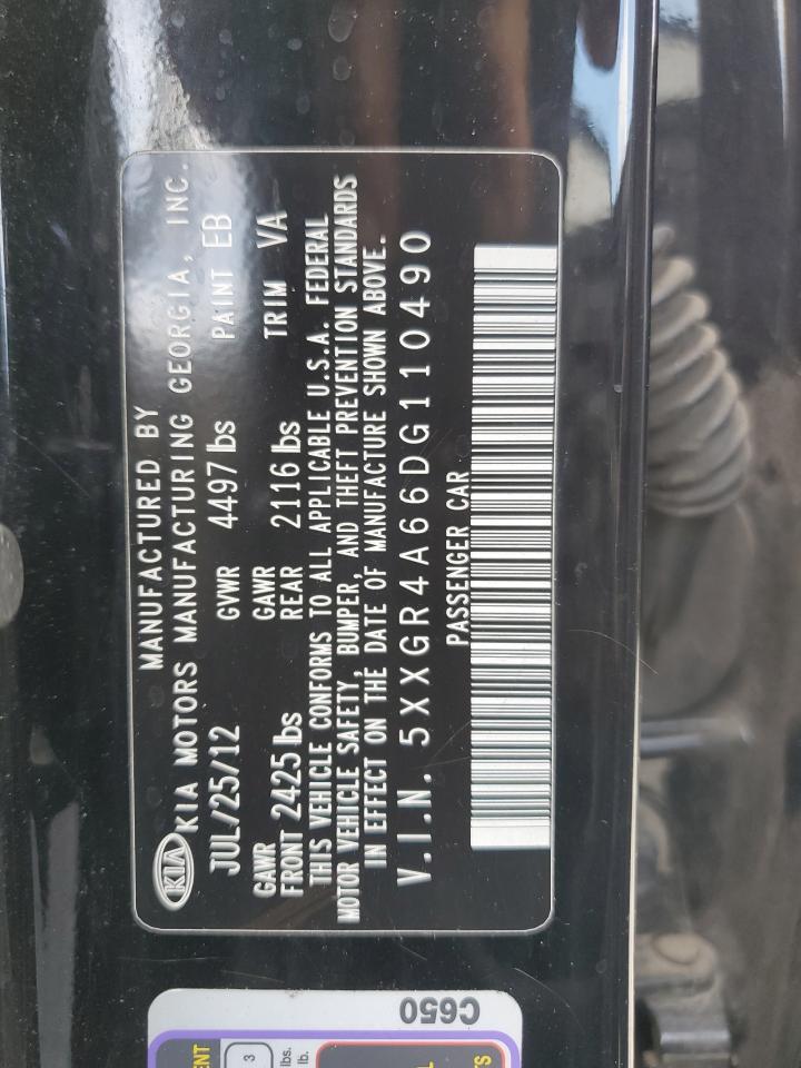 2013 KIA OPTIMA SX