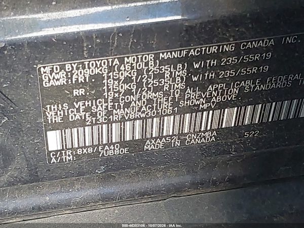 2024 TOYOTA RAV4 XLE PREMIUM — I9