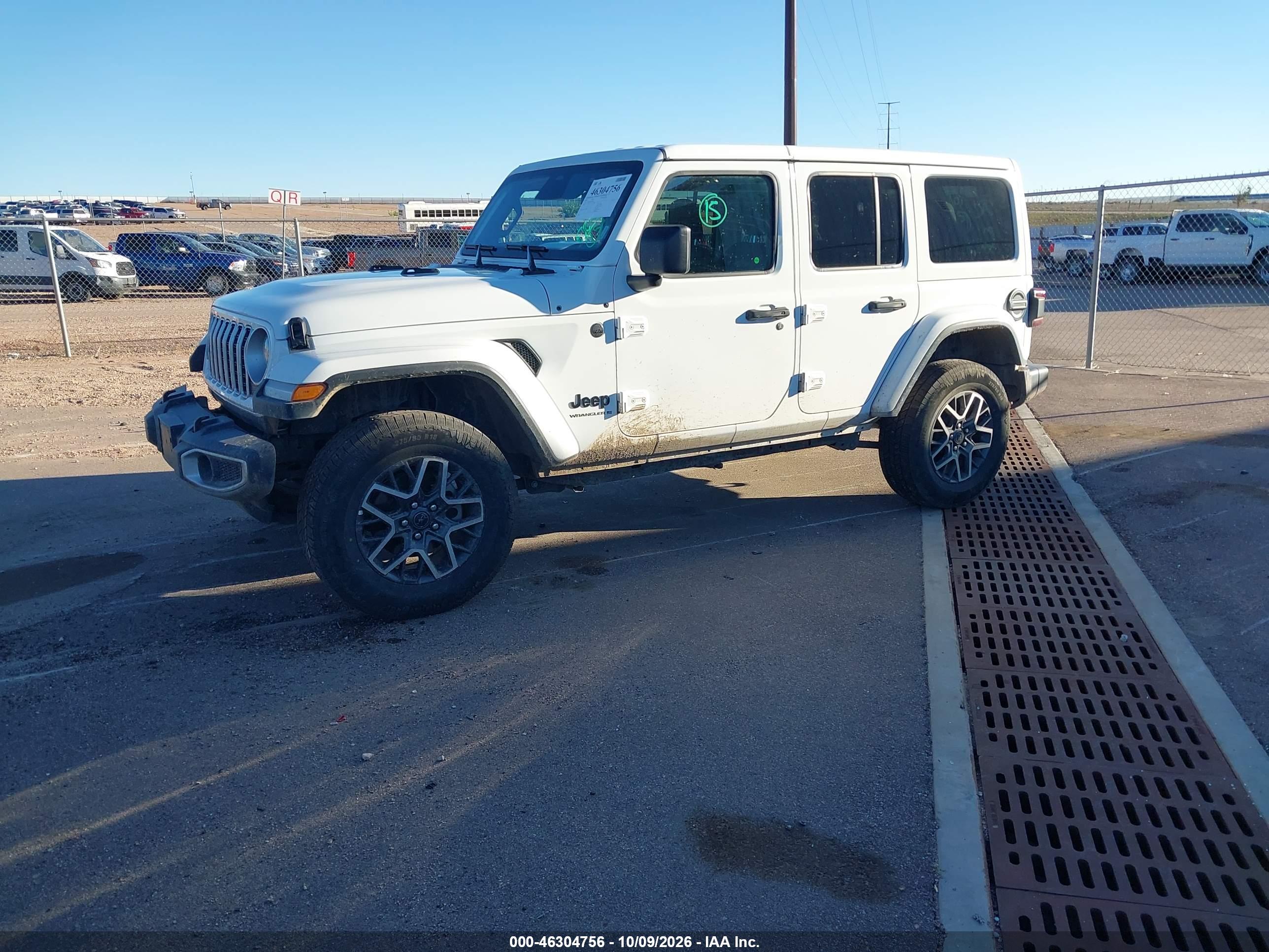 2025 JEEP WRANGLER 4-DOOR SAHARA 4X4 — I2